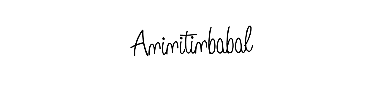 See photos of Aninitinbabal official signature by Spectra . Check more albums & portfolios. Read reviews & check more about Angelique-Rose-font-FFP font. Aninitinbabal signature style 5 images and pictures png