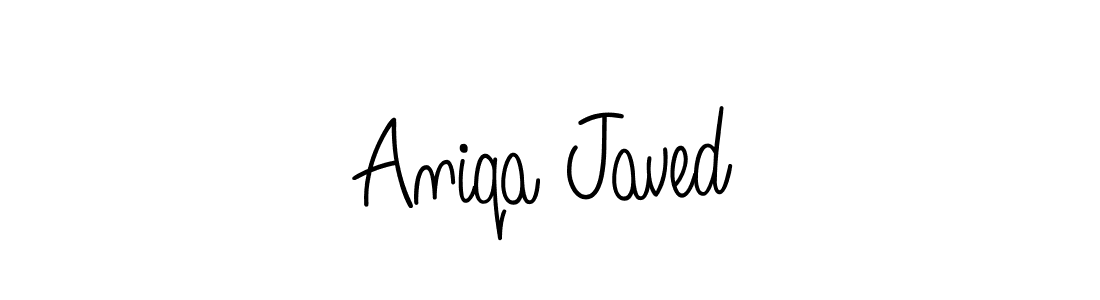 Once you've used our free online signature maker to create your best signature Angelique-Rose-font-FFP style, it's time to enjoy all of the benefits that Aniqa Javed name signing documents. Aniqa Javed signature style 5 images and pictures png