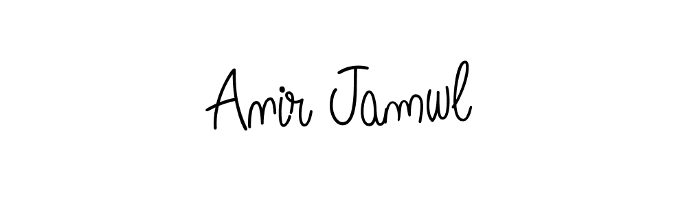 if you are searching for the best signature style for your name Anir Jamwl. so please give up your signature search. here we have designed multiple signature styles  using Angelique-Rose-font-FFP. Anir Jamwl signature style 5 images and pictures png