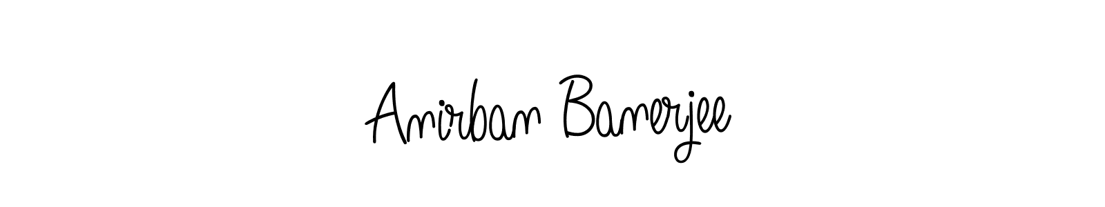 Make a beautiful signature design for name Anirban Banerjee. Use this online signature maker to create a handwritten signature for free. Anirban Banerjee signature style 5 images and pictures png