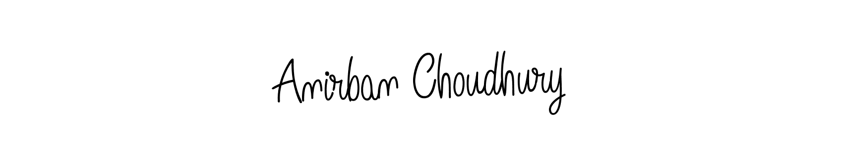 Anirban Choudhury stylish signature style. Best Handwritten Sign (Angelique-Rose-font-FFP) for my name. Handwritten Signature Collection Ideas for my name Anirban Choudhury. Anirban Choudhury signature style 5 images and pictures png