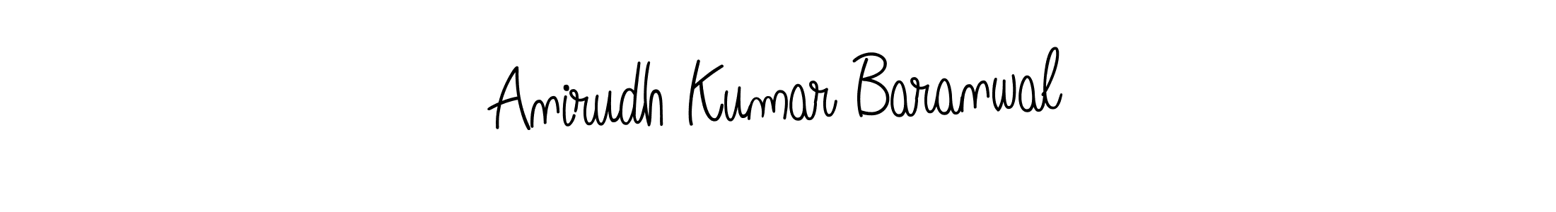 You can use this online signature creator to create a handwritten signature for the name Anirudh Kumar Baranwal. This is the best online autograph maker. Anirudh Kumar Baranwal signature style 5 images and pictures png