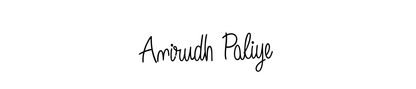 It looks lik you need a new signature style for name Anirudh Paliye. Design unique handwritten (Angelique-Rose-font-FFP) signature with our free signature maker in just a few clicks. Anirudh Paliye signature style 5 images and pictures png
