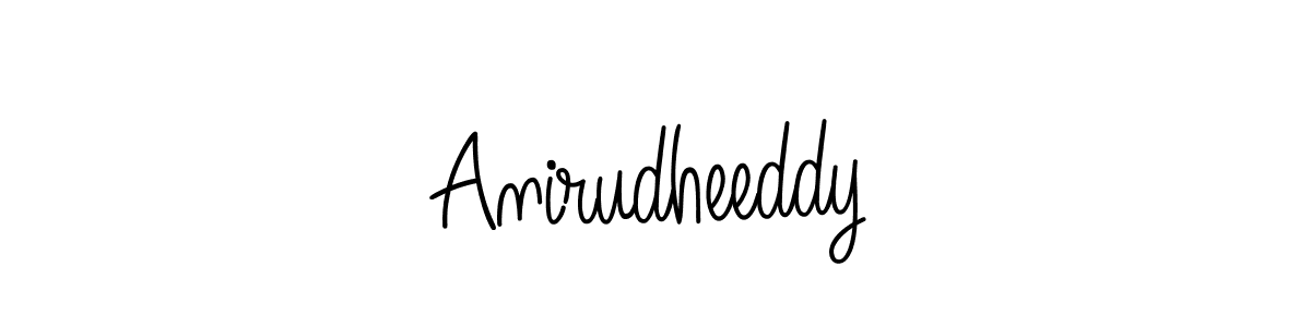 You should practise on your own different ways (Angelique-Rose-font-FFP) to write your name (Anirudheeddy) in signature. don't let someone else do it for you. Anirudheeddy signature style 5 images and pictures png