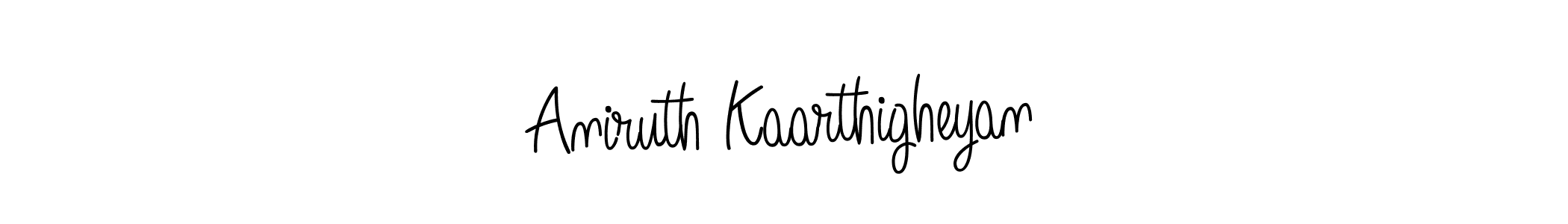 Best and Professional Signature Style for Aniruth Kaarthigheyan. Angelique-Rose-font-FFP Best Signature Style Collection. Aniruth Kaarthigheyan signature style 5 images and pictures png