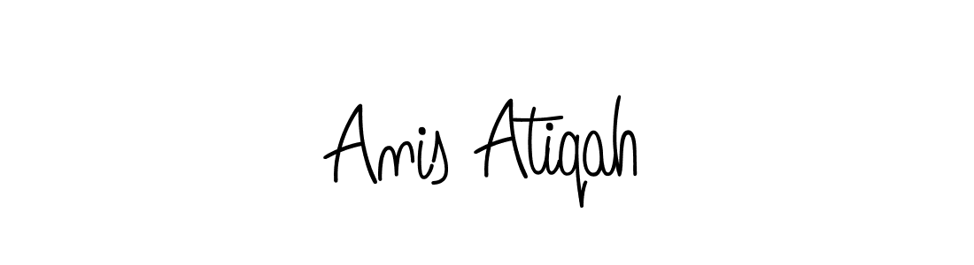 How to make Anis Atiqah signature? Angelique-Rose-font-FFP is a professional autograph style. Create handwritten signature for Anis Atiqah name. Anis Atiqah signature style 5 images and pictures png