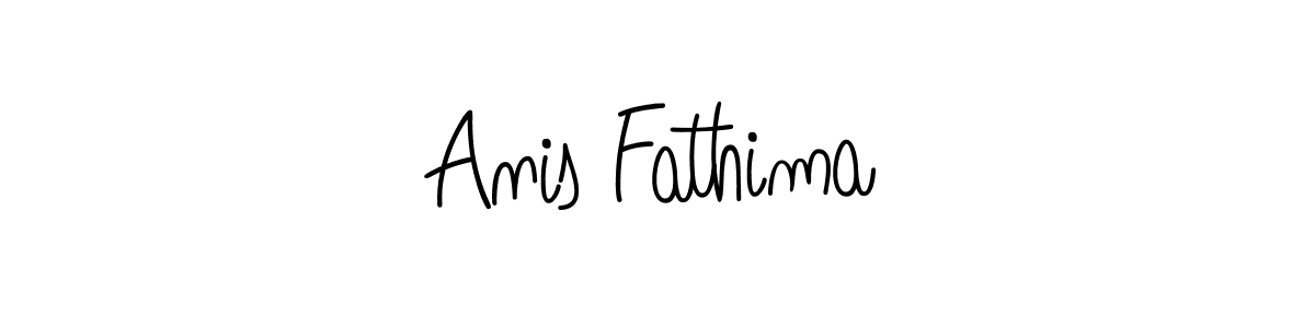 It looks lik you need a new signature style for name Anis Fathima. Design unique handwritten (Angelique-Rose-font-FFP) signature with our free signature maker in just a few clicks. Anis Fathima signature style 5 images and pictures png