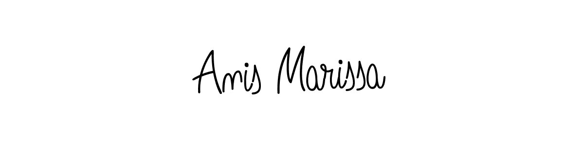 Once you've used our free online signature maker to create your best signature Angelique-Rose-font-FFP style, it's time to enjoy all of the benefits that Anis Marissa name signing documents. Anis Marissa signature style 5 images and pictures png