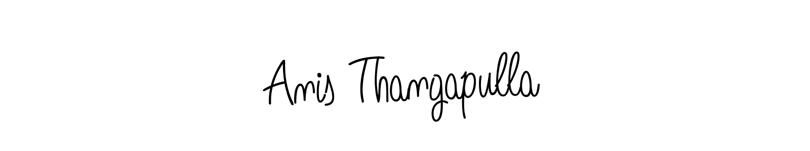 Make a beautiful signature design for name Anis Thangapulla. Use this online signature maker to create a handwritten signature for free. Anis Thangapulla signature style 5 images and pictures png