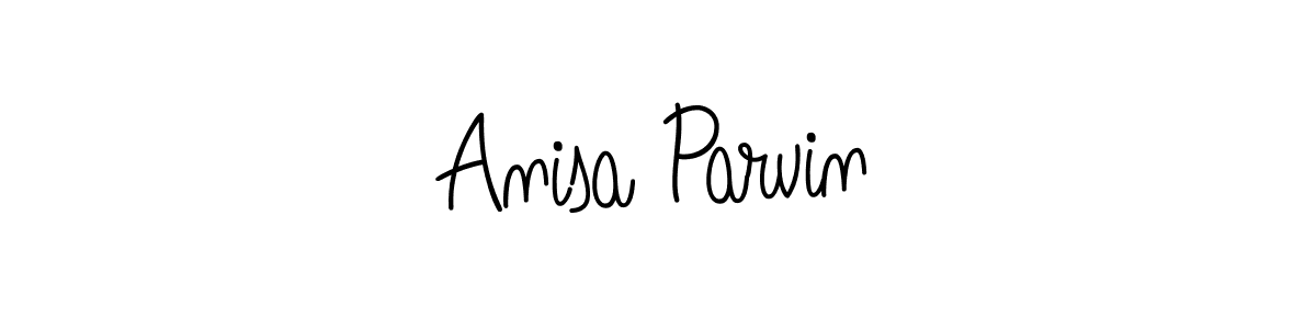 Angelique-Rose-font-FFP is a professional signature style that is perfect for those who want to add a touch of class to their signature. It is also a great choice for those who want to make their signature more unique. Get Anisa Parvin name to fancy signature for free. Anisa Parvin signature style 5 images and pictures png