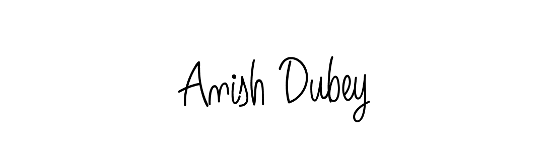 Also You can easily find your signature by using the search form. We will create Anish Dubey name handwritten signature images for you free of cost using Angelique-Rose-font-FFP sign style. Anish Dubey signature style 5 images and pictures png