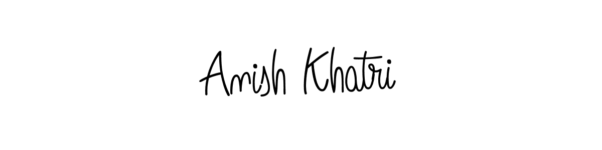 Best and Professional Signature Style for Anish Khatri. Angelique-Rose-font-FFP Best Signature Style Collection. Anish Khatri signature style 5 images and pictures png