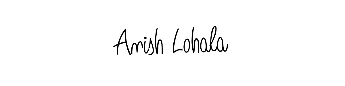Also You can easily find your signature by using the search form. We will create Anish Lohala name handwritten signature images for you free of cost using Angelique-Rose-font-FFP sign style. Anish Lohala signature style 5 images and pictures png