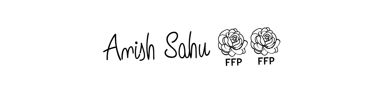 if you are searching for the best signature style for your name Anish Sahu 18. so please give up your signature search. here we have designed multiple signature styles  using Angelique-Rose-font-FFP. Anish Sahu 18 signature style 5 images and pictures png
