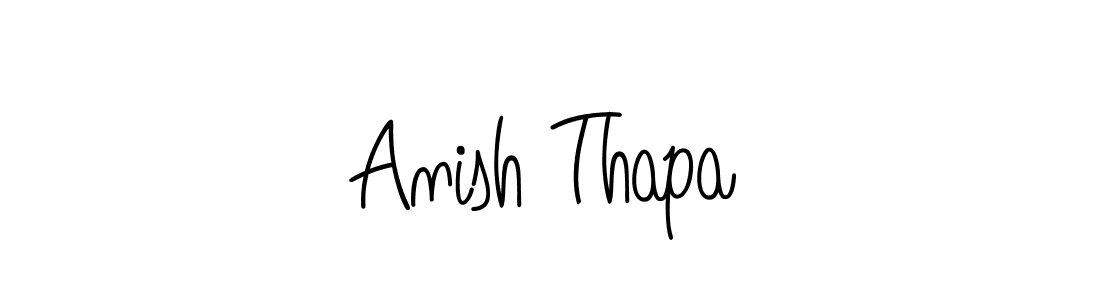 Angelique-Rose-font-FFP is a professional signature style that is perfect for those who want to add a touch of class to their signature. It is also a great choice for those who want to make their signature more unique. Get Anish Thapa name to fancy signature for free. Anish Thapa signature style 5 images and pictures png