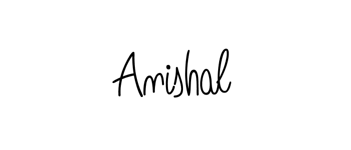Here are the top 10 professional signature styles for the name Anishal. These are the best autograph styles you can use for your name. Anishal signature style 5 images and pictures png