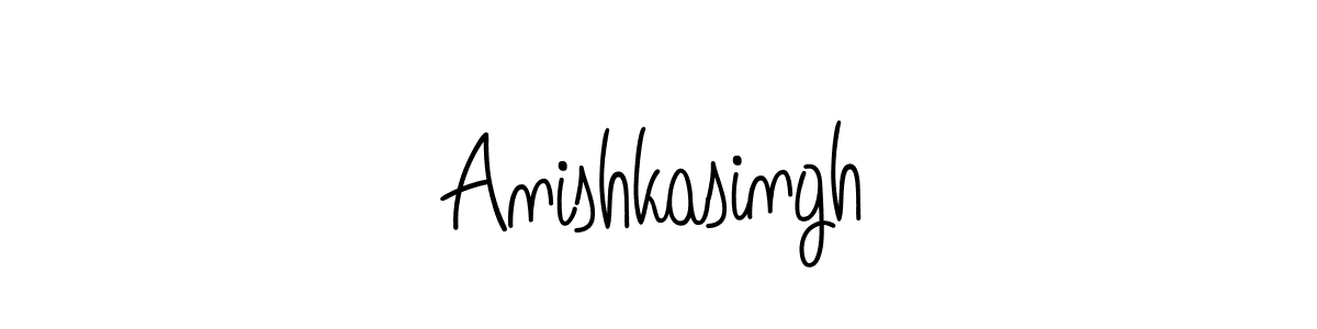 Here are the top 10 professional signature styles for the name Anishkasingh. These are the best autograph styles you can use for your name. Anishkasingh signature style 5 images and pictures png