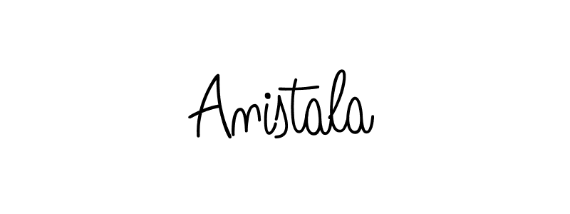 Best and Professional Signature Style for Anistala. Angelique-Rose-font-FFP Best Signature Style Collection. Anistala signature style 5 images and pictures png