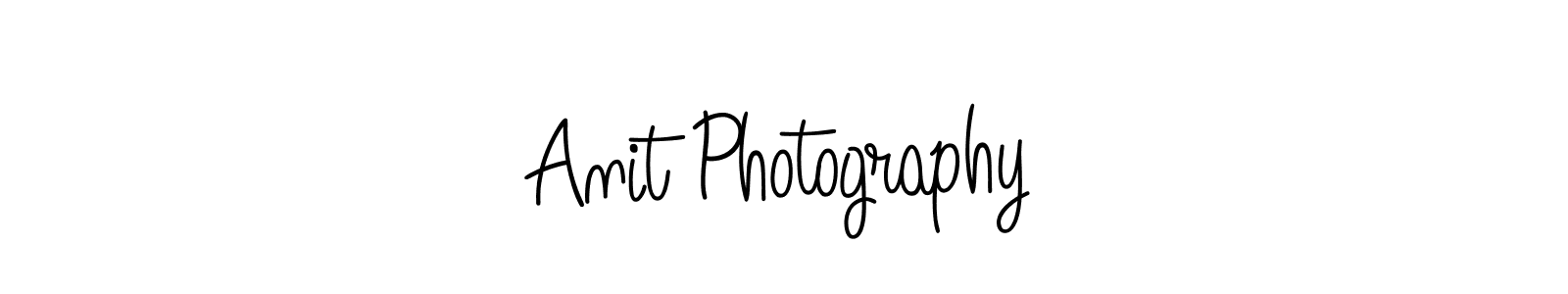 Create a beautiful signature design for name Anit Photography. With this signature (Angelique-Rose-font-FFP) fonts, you can make a handwritten signature for free. Anit Photography signature style 5 images and pictures png