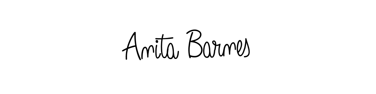 Also You can easily find your signature by using the search form. We will create Anita Barnes name handwritten signature images for you free of cost using Angelique-Rose-font-FFP sign style. Anita Barnes signature style 5 images and pictures png