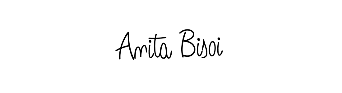 Best and Professional Signature Style for Anita Bisoi. Angelique-Rose-font-FFP Best Signature Style Collection. Anita Bisoi signature style 5 images and pictures png