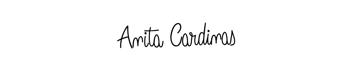 Also we have Anita Cardinas name is the best signature style. Create professional handwritten signature collection using Angelique-Rose-font-FFP autograph style. Anita Cardinas signature style 5 images and pictures png