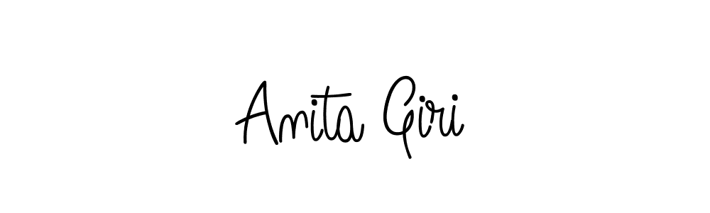 Here are the top 10 professional signature styles for the name Anita Giri. These are the best autograph styles you can use for your name. Anita Giri signature style 5 images and pictures png