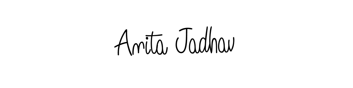 You can use this online signature creator to create a handwritten signature for the name Anita Jadhav. This is the best online autograph maker. Anita Jadhav signature style 5 images and pictures png