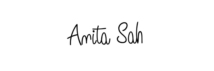 Check out images of Autograph of Anita Sah name. Actor Anita Sah Signature Style. Angelique-Rose-font-FFP is a professional sign style online. Anita Sah signature style 5 images and pictures png