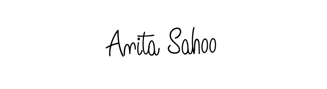 Best and Professional Signature Style for Anita Sahoo. Angelique-Rose-font-FFP Best Signature Style Collection. Anita Sahoo signature style 5 images and pictures png