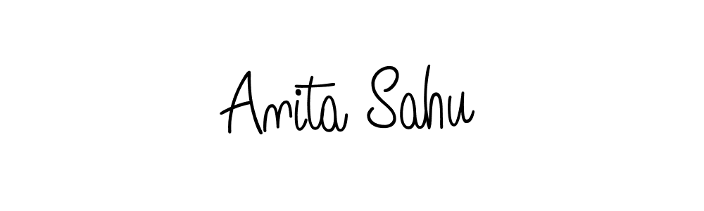 How to make Anita Sahu signature? Angelique-Rose-font-FFP is a professional autograph style. Create handwritten signature for Anita Sahu name. Anita Sahu signature style 5 images and pictures png