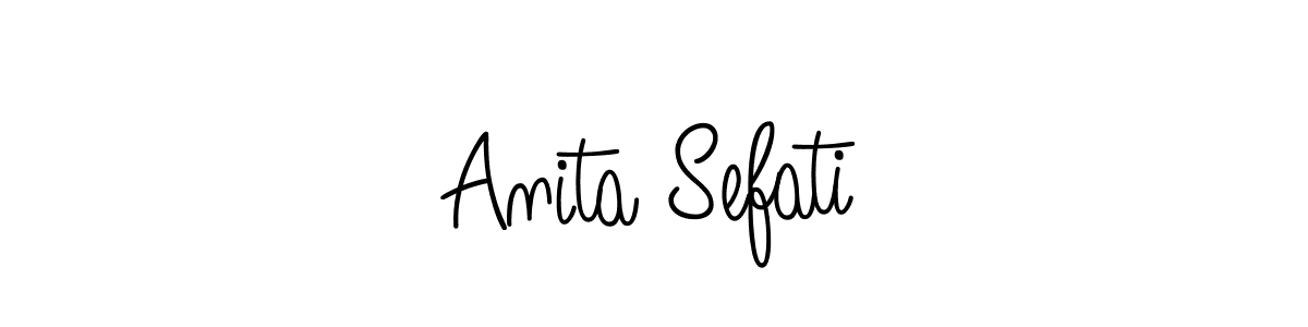 Once you've used our free online signature maker to create your best signature Angelique-Rose-font-FFP style, it's time to enjoy all of the benefits that Anita Sefati name signing documents. Anita Sefati signature style 5 images and pictures png