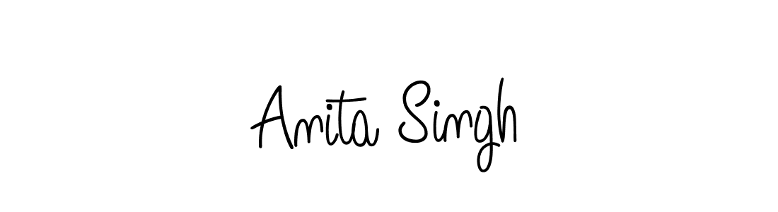 Also we have Anita Singh name is the best signature style. Create professional handwritten signature collection using Angelique-Rose-font-FFP autograph style. Anita Singh signature style 5 images and pictures png