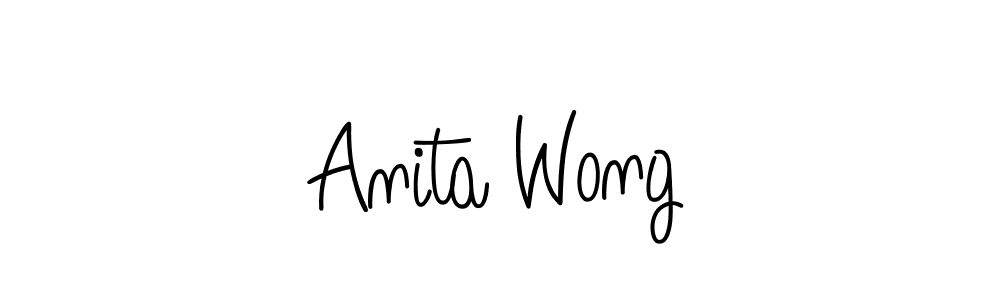 Angelique-Rose-font-FFP is a professional signature style that is perfect for those who want to add a touch of class to their signature. It is also a great choice for those who want to make their signature more unique. Get Anita Wong name to fancy signature for free. Anita Wong signature style 5 images and pictures png