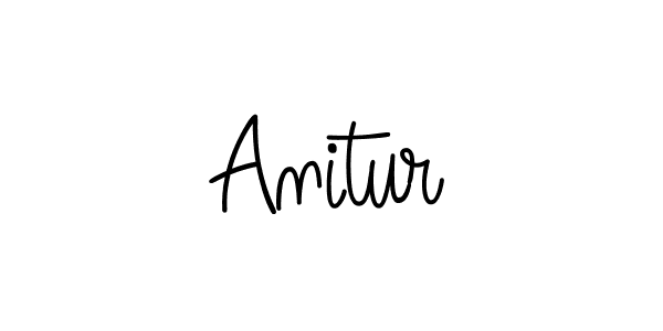 How to Draw Anitur signature style? Angelique-Rose-font-FFP is a latest design signature styles for name Anitur. Anitur signature style 5 images and pictures png