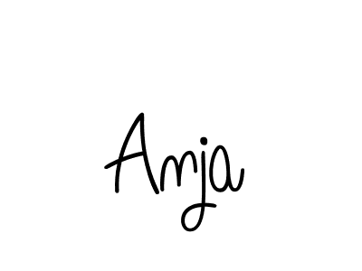 if you are searching for the best signature style for your name Anja. so please give up your signature search. here we have designed multiple signature styles  using Angelique-Rose-font-FFP. Anja signature style 5 images and pictures png