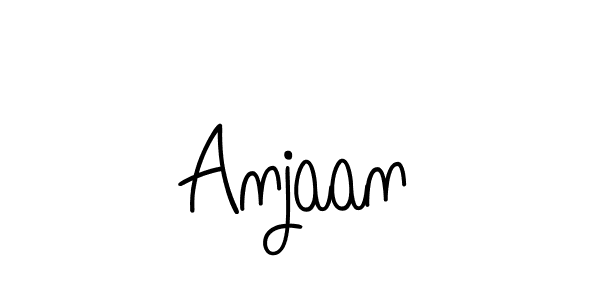 Use a signature maker to create a handwritten signature online. With this signature software, you can design (Angelique-Rose-font-FFP) your own signature for name Anjaan. Anjaan signature style 5 images and pictures png