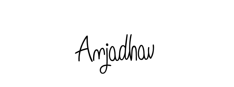 Once you've used our free online signature maker to create your best signature Angelique-Rose-font-FFP style, it's time to enjoy all of the benefits that Anjadhav name signing documents. Anjadhav signature style 5 images and pictures png