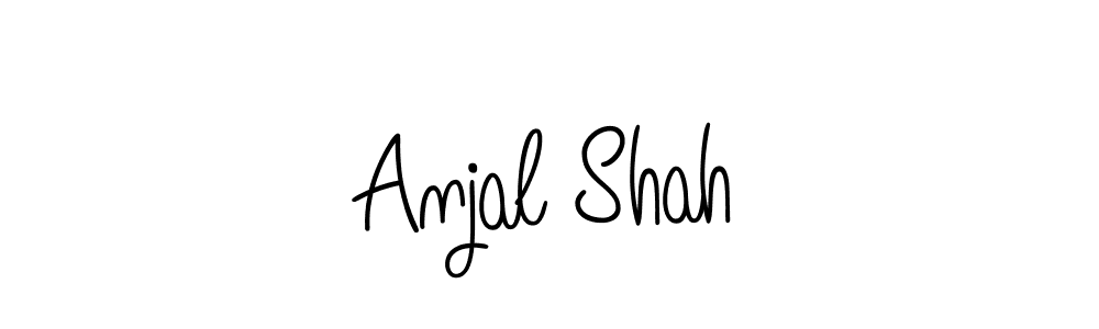 Create a beautiful signature design for name Anjal Shah. With this signature (Angelique-Rose-font-FFP) fonts, you can make a handwritten signature for free. Anjal Shah signature style 5 images and pictures png