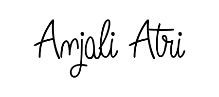 Discover the perfect balance of readability and style for Anjali Atri with Angelique-Rose-font-FFP font. Create your dream signature today. Anjali Atri signature style 5 images and pictures png