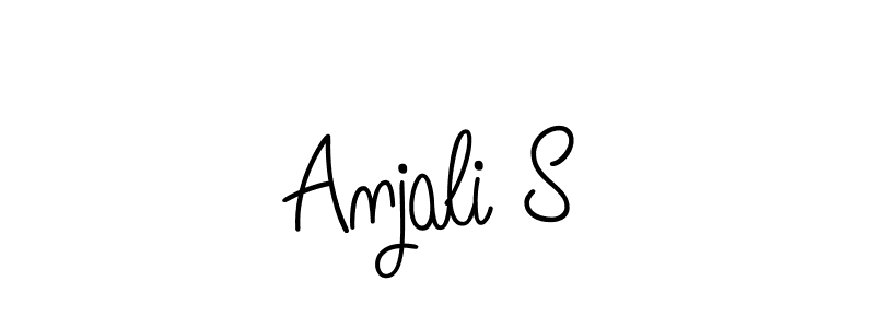 Best and Professional Signature Style for Anjali S. Angelique-Rose-font-FFP Best Signature Style Collection. Anjali S signature style 5 images and pictures png