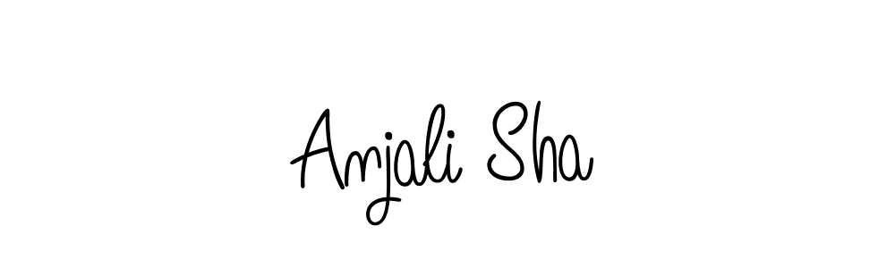 It looks lik you need a new signature style for name Anjali Sha. Design unique handwritten (Angelique-Rose-font-FFP) signature with our free signature maker in just a few clicks. Anjali Sha signature style 5 images and pictures png