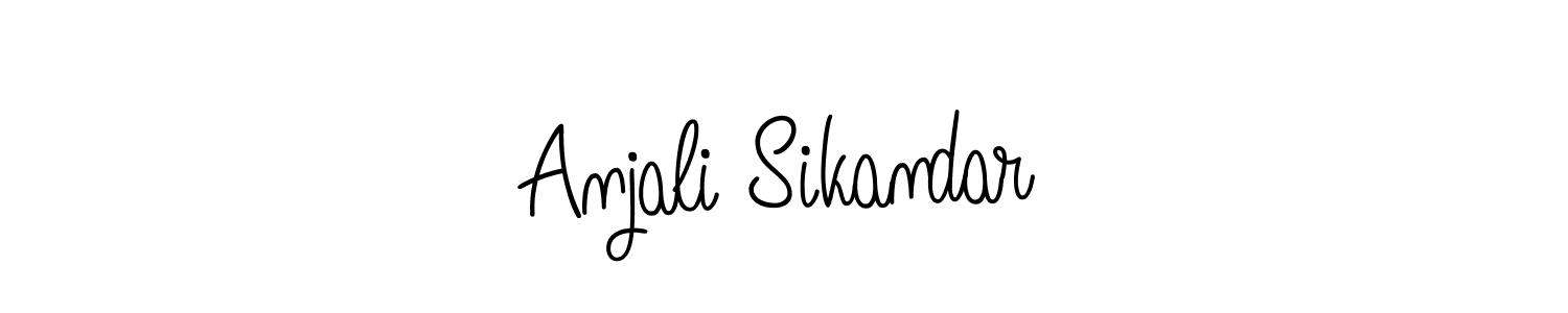 How to Draw Anjali Sikandar signature style? Angelique-Rose-font-FFP is a latest design signature styles for name Anjali Sikandar. Anjali Sikandar signature style 5 images and pictures png