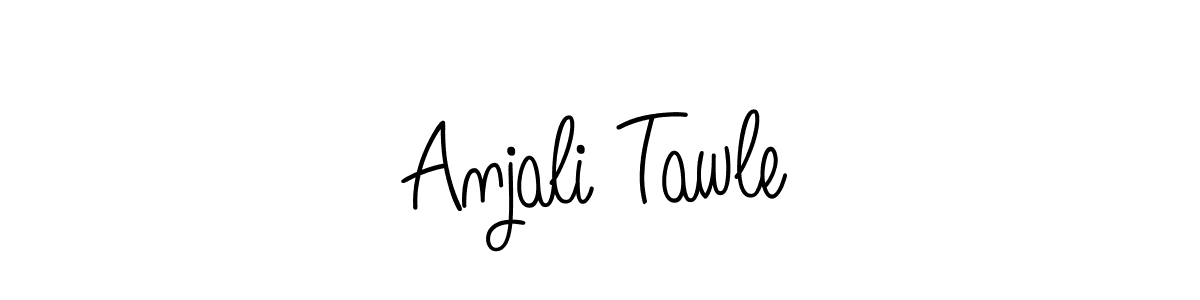 Similarly Angelique-Rose-font-FFP is the best handwritten signature design. Signature creator online .You can use it as an online autograph creator for name Anjali Tawle. Anjali Tawle signature style 5 images and pictures png