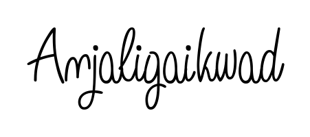 Make a beautiful signature design for name Anjaligaikwad. Use this online signature maker to create a handwritten signature for free. Anjaligaikwad signature style 5 images and pictures png