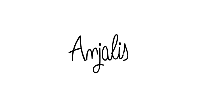 Create a beautiful signature design for name Anjalis. With this signature (Angelique-Rose-font-FFP) fonts, you can make a handwritten signature for free. Anjalis signature style 5 images and pictures png