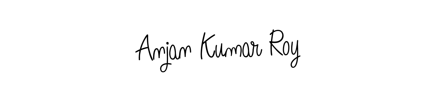 Make a short Anjan Kumar Roy signature style. Manage your documents anywhere anytime using Angelique-Rose-font-FFP. Create and add eSignatures, submit forms, share and send files easily. Anjan Kumar Roy signature style 5 images and pictures png