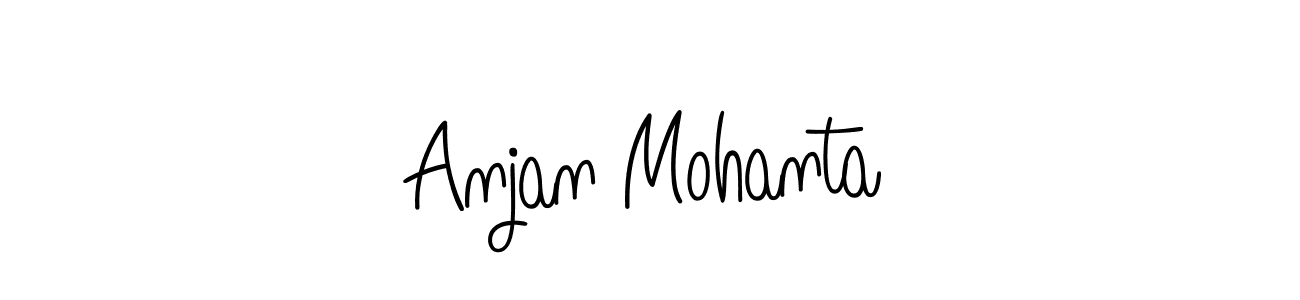 Here are the top 10 professional signature styles for the name Anjan Mohanta. These are the best autograph styles you can use for your name. Anjan Mohanta signature style 5 images and pictures png