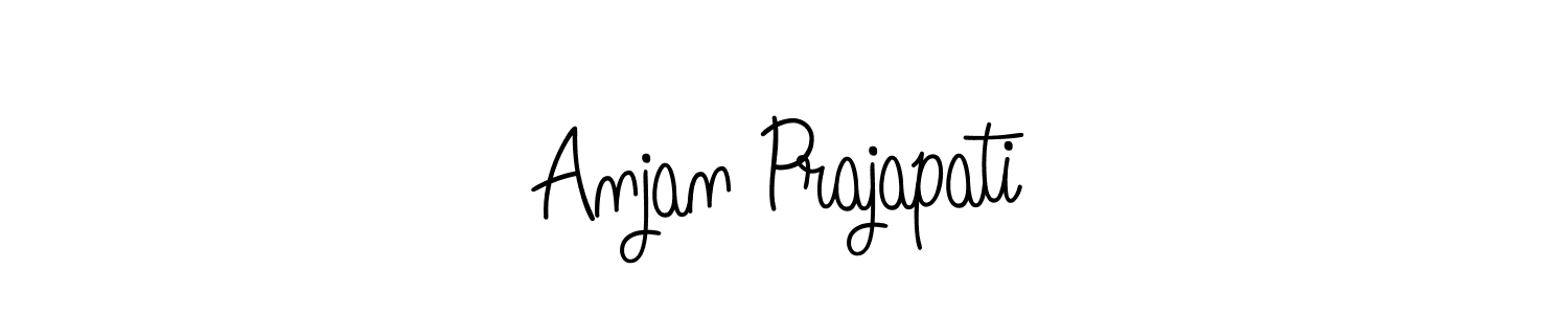 Also You can easily find your signature by using the search form. We will create Anjan Prajapati name handwritten signature images for you free of cost using Angelique-Rose-font-FFP sign style. Anjan Prajapati signature style 5 images and pictures png