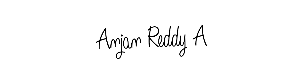 Once you've used our free online signature maker to create your best signature Angelique-Rose-font-FFP style, it's time to enjoy all of the benefits that Anjan Reddy A name signing documents. Anjan Reddy A signature style 5 images and pictures png